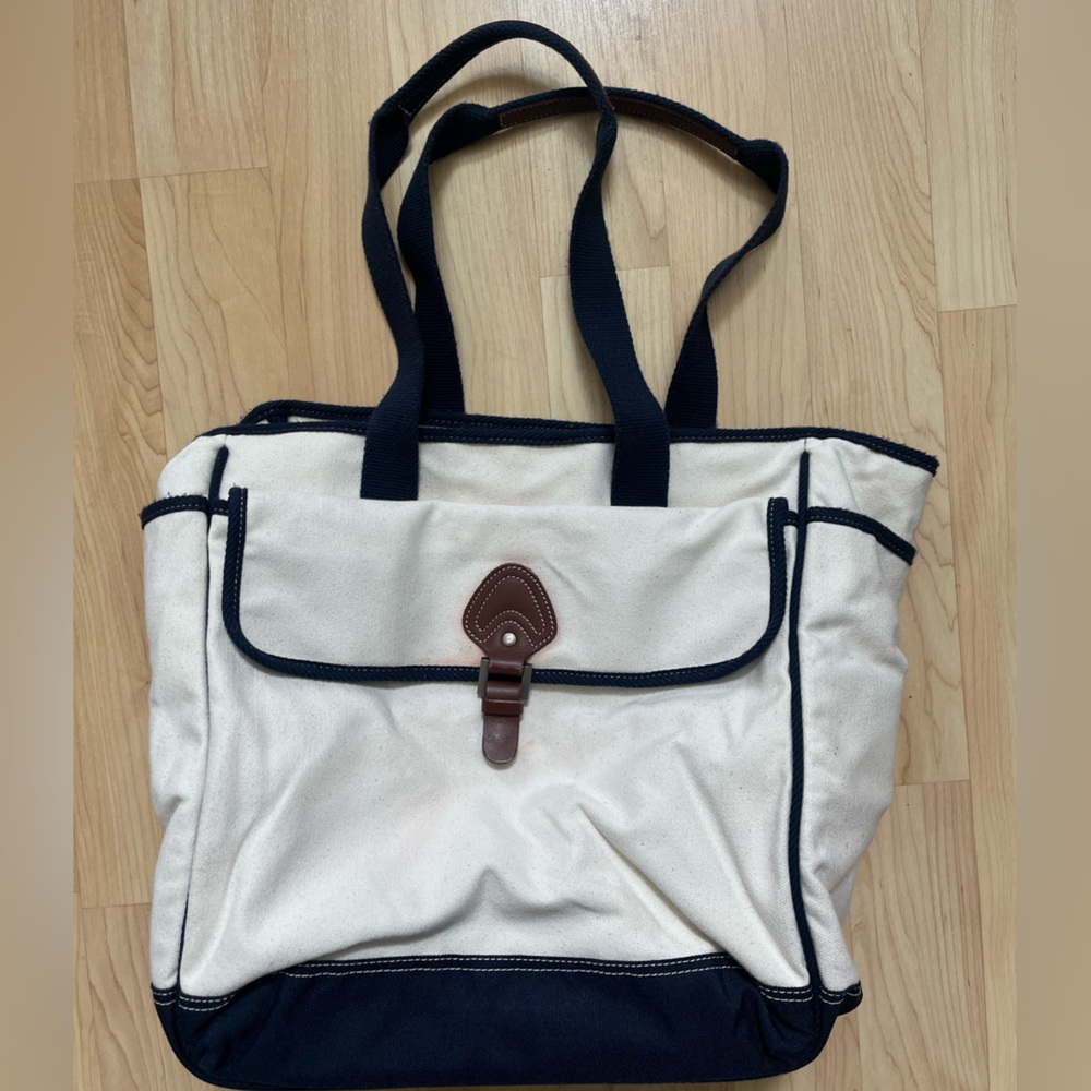 LL Bean Tote with buckle